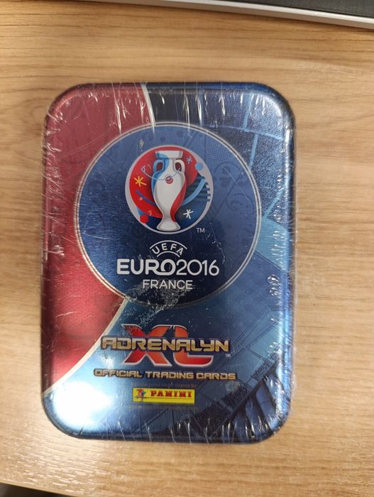 Mini puszka kolekcjonera z kartami Euro 2016