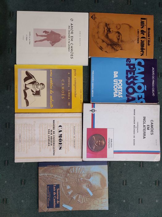 7 livros sobre Luís de Camões