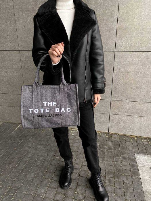 Torba damska shopper Tote Bag Grey duza damska torebka