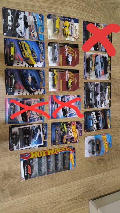 Zestaw hot wheels, audi, honda, BMW, premium