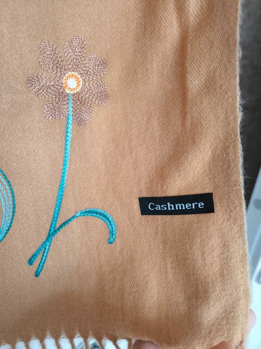 Кашемировый шарф с Эквадора