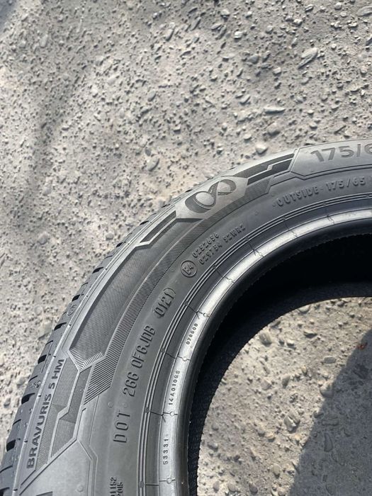 Шини демо 175/65 R14 пара Barum літо 7,8мм