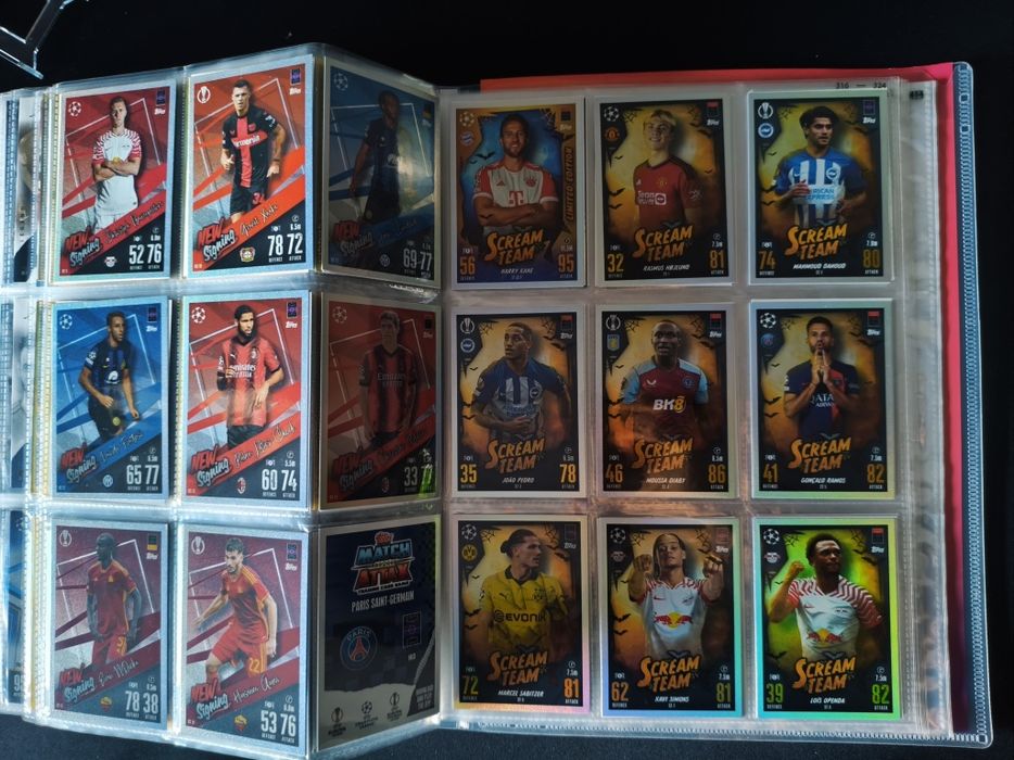 Kompletny album Match Attax 23/24! Full Set!