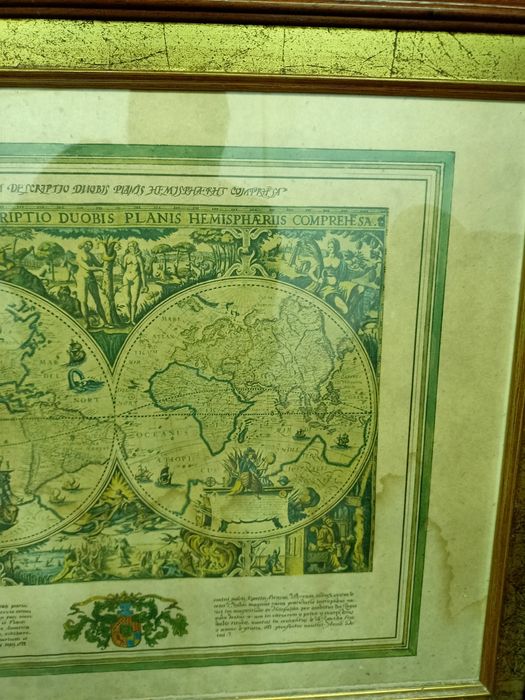 Quadro Mapa Mundo