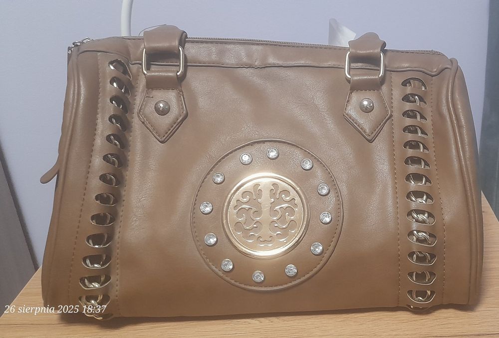 Torebka brązowa/ beżowa