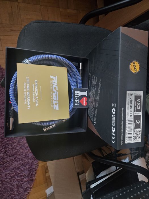 Ricable invictus xlr-xlr 2m