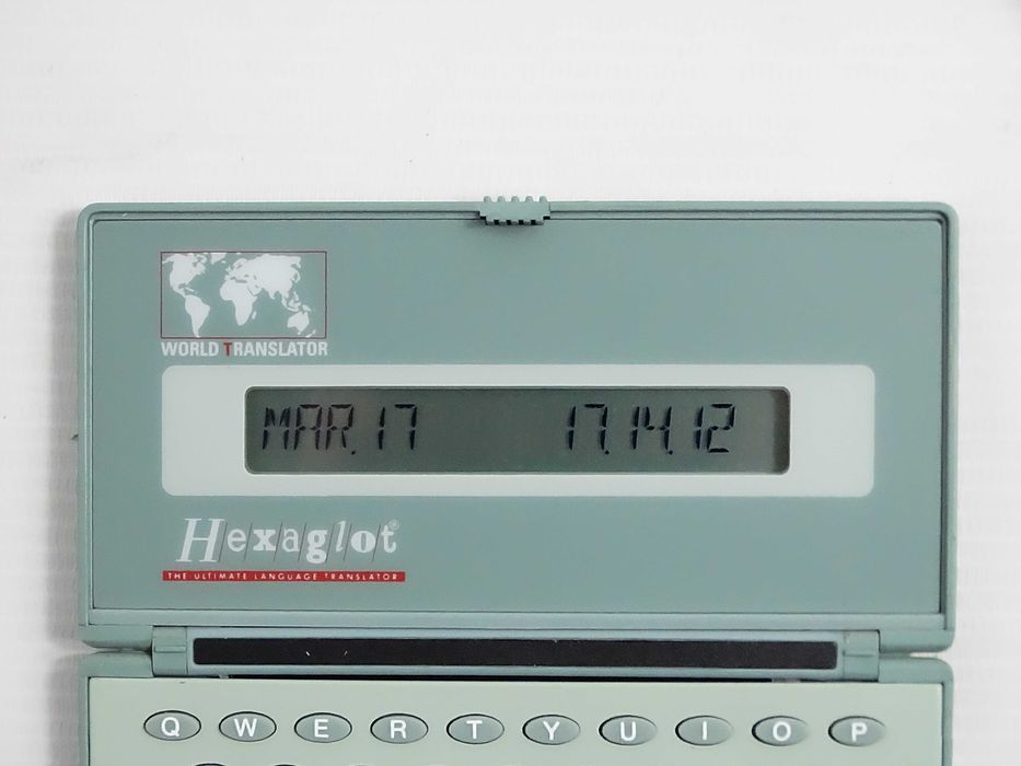 Retro Translator Hexaglot (1991) – Kolekcjonerski, Sprawny