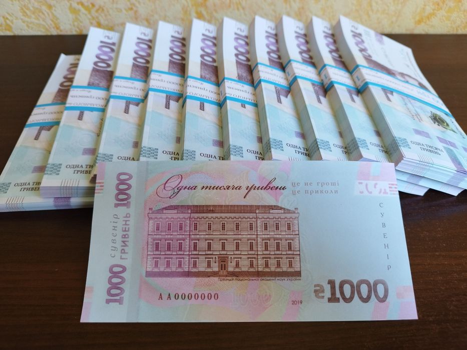 10 пачек 100$ Сувенирные доллары Сувенірні гроші