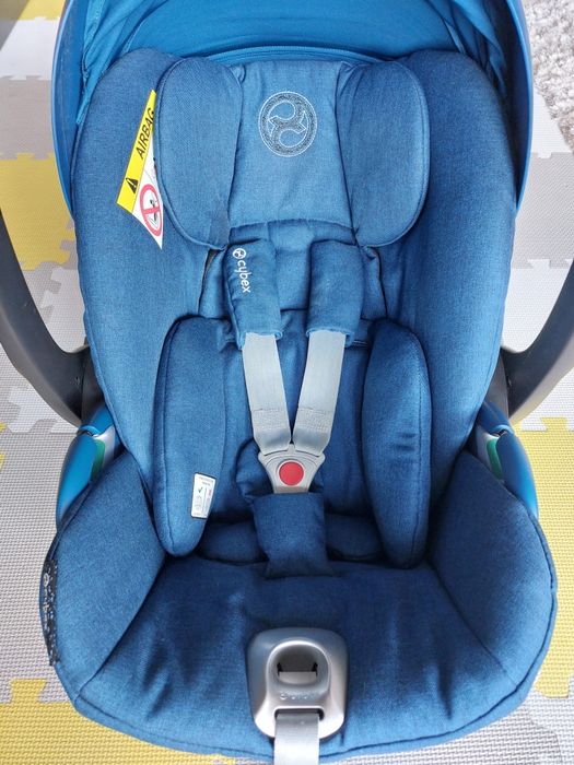 Fotelik z bazą cybex cloud z2 mountain blue