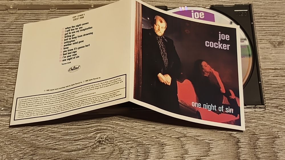 Joe Cocker One night of sin  CD
