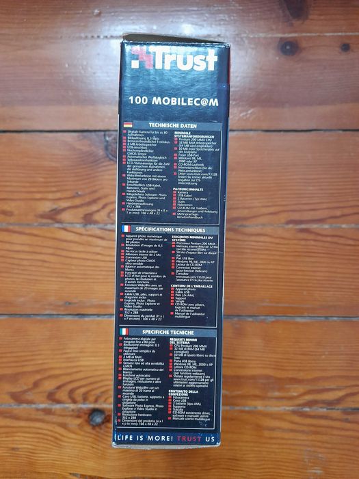 TRUST Digital Camera "100 Mobilecam" (Sealed in Box)64739758740354123