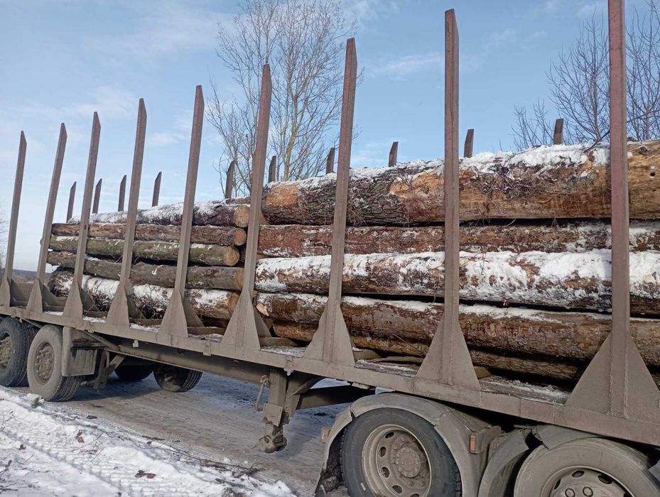 Лес круглк. Сосна Сухостой. Для пилорам, строительства, блиндажей.