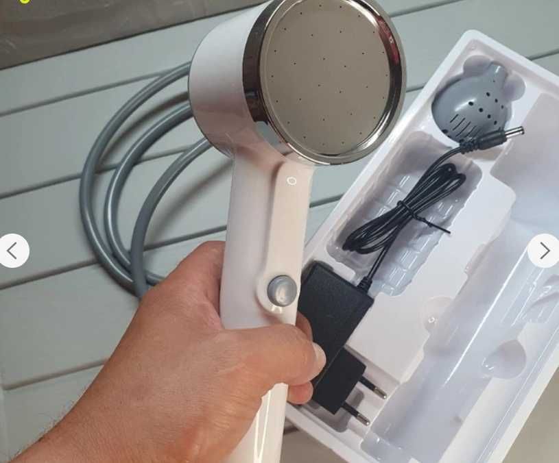 Портативний бездротовий душ на акумуляторі з вбудованою помпою Shower