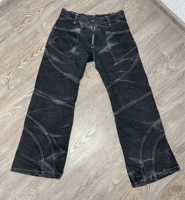 Kone helsinki джинси 2yk casual авангард 30 розмір чорні