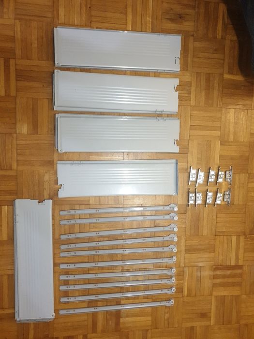 prowadnice szuflad / półki – nowe