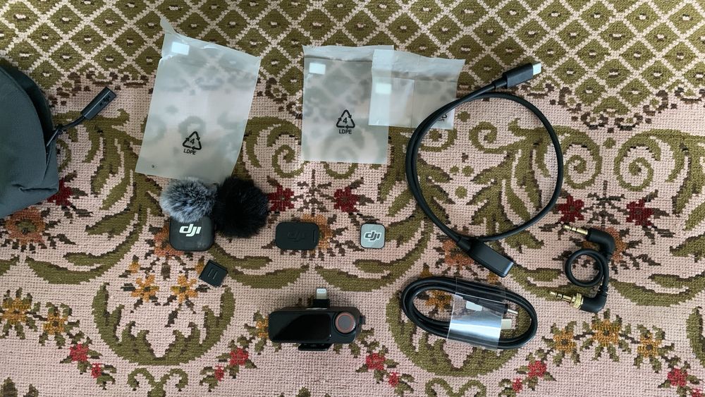 DJI Mic 3 + Lightning Adapter | Стан нового |