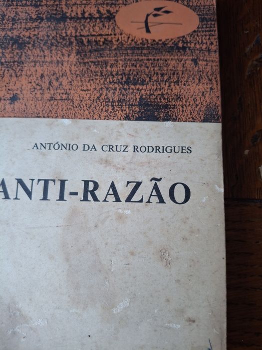 Livro antonio cruz rodrigues anti razao