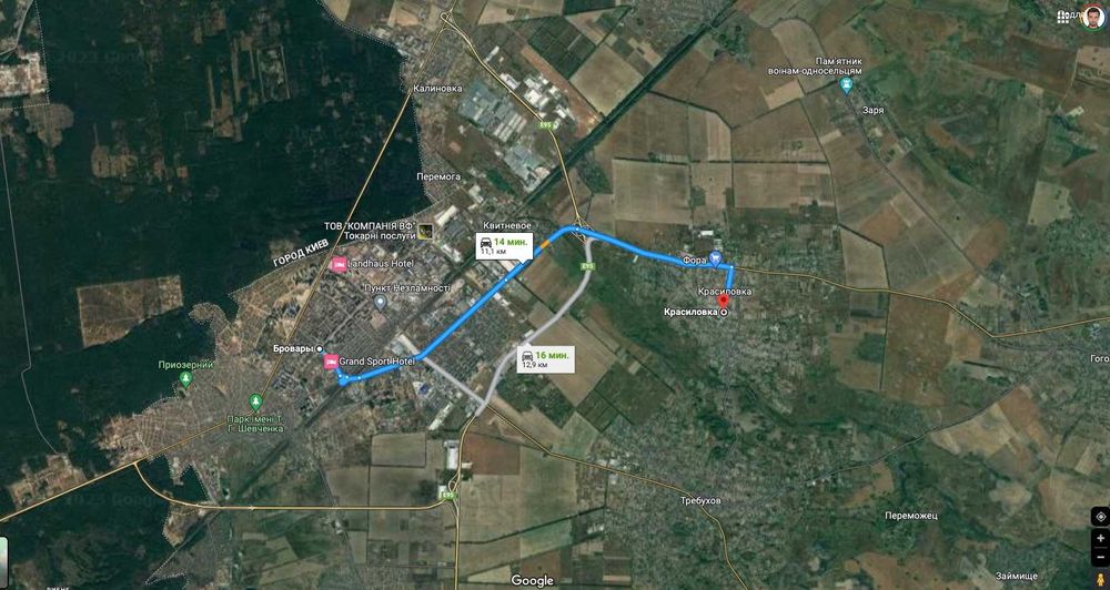 Продаж склад виробничих прим. від 500 до 3600 м2. Бровары, Красилівка