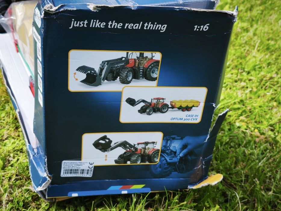 Traktor z przyczepą 1:16 bruder NOWY