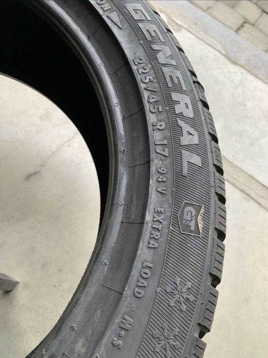Шини НЕДОРОГО 225/45R17 General Tire Altimax Winter 3 94V XL.Зима шини