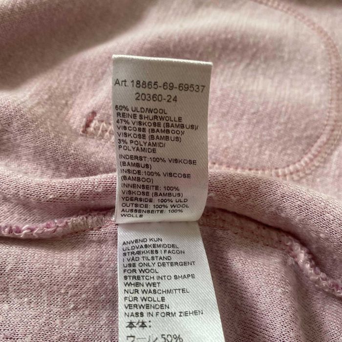 Bluza Joha 110 wełna 60% pudrowy róż