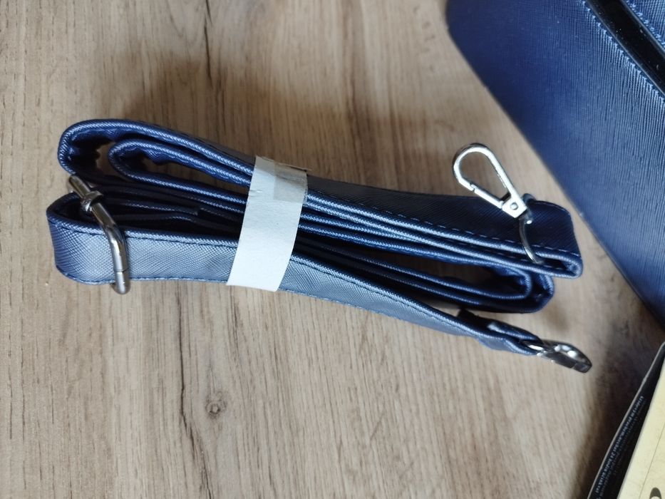 Torebka duża A4 granat nowa G&T Collection