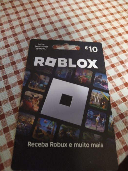 Vende - Se Cartões Presente Roblox