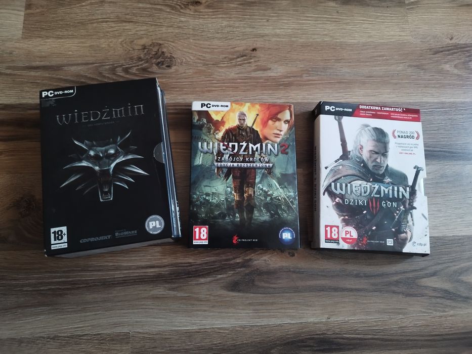 Kolekcja gier wiedźmin+gtav