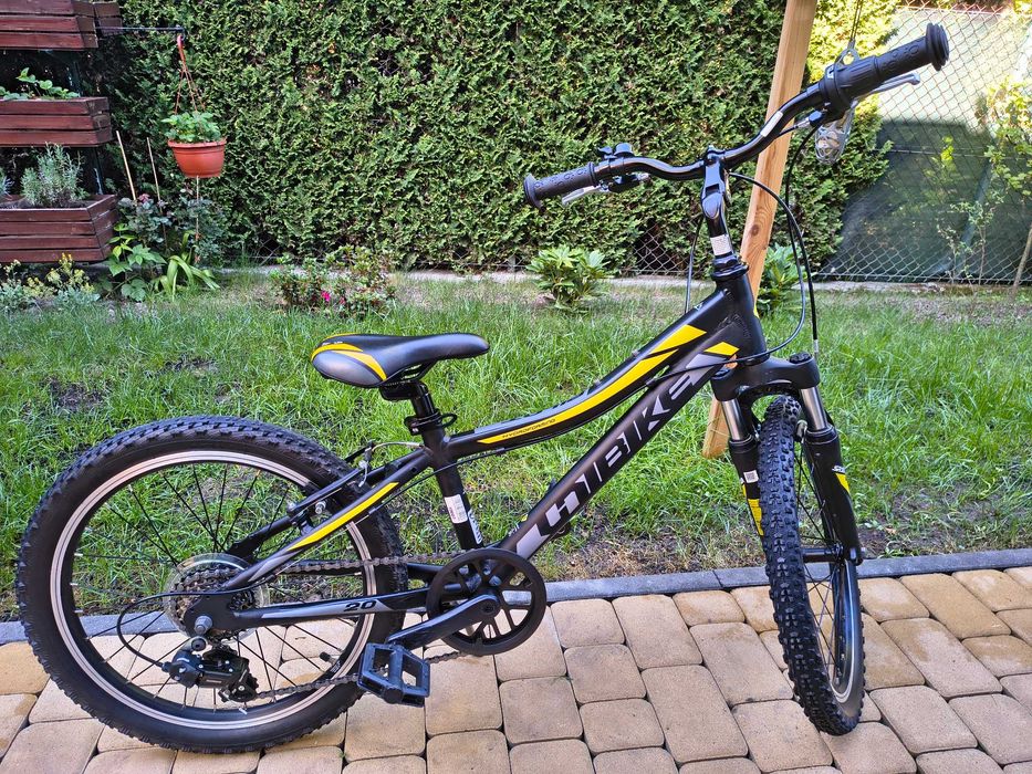 UNIBIKE 20" Pilot czarno-żółty