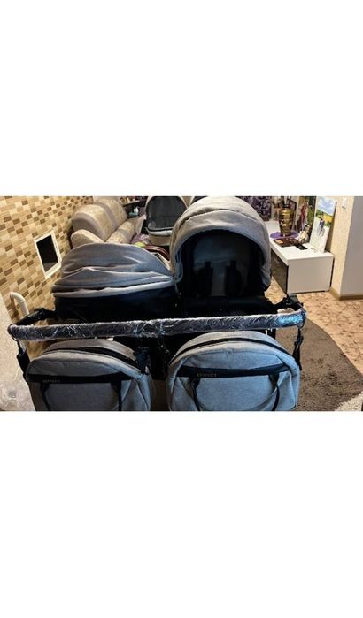 Продам візочок для двійні 2в1