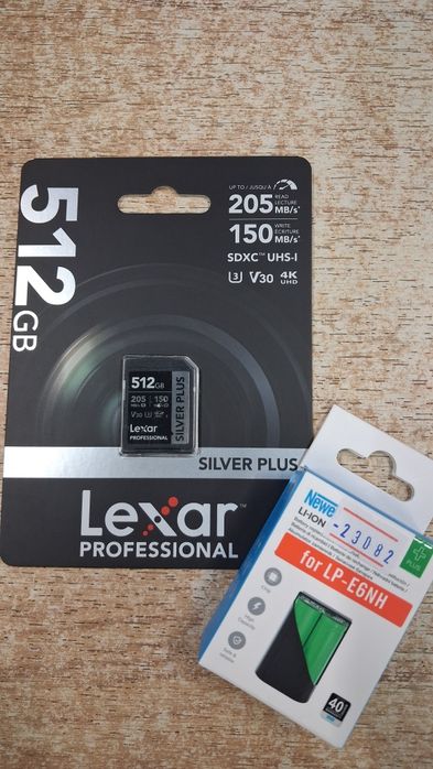 Батарея Newell LP-E6NH для Canon 6D/6DII/R/R5/R6/R6II. Гар.24міс.