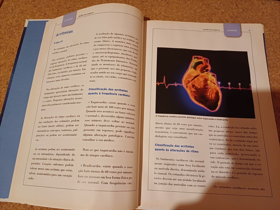 Livros enciclopédia médica, saúde da família.  Cada 4€