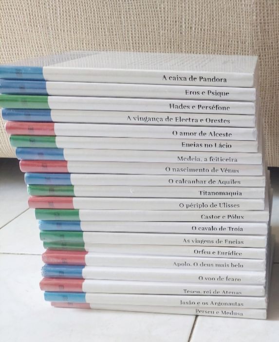 COLEÇÃO "Mitologia" da editora RBA Colecionáveis