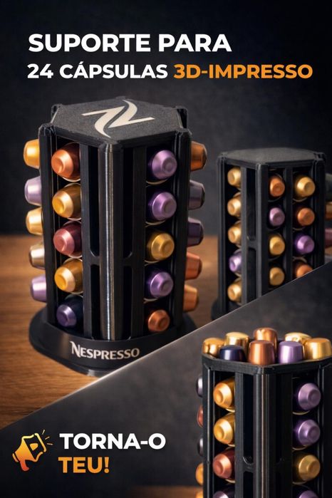 Suporte capsulas Nespresso