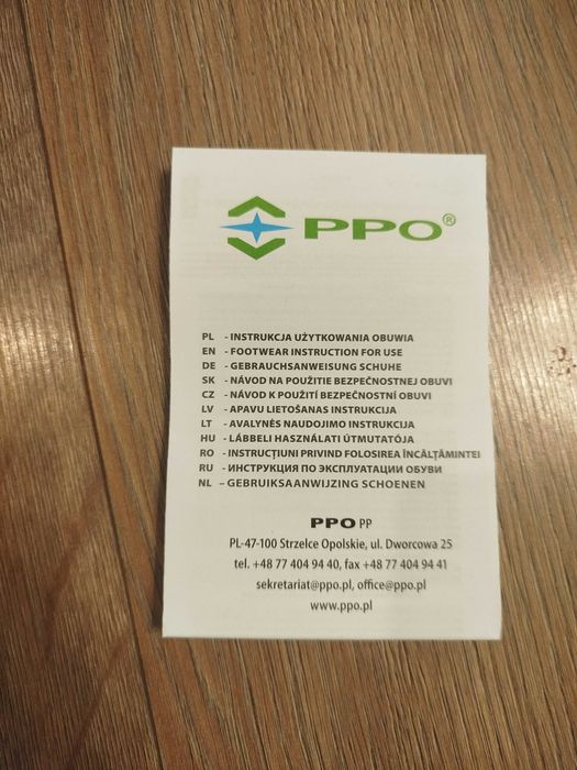 Buty robocze PPO 707 rozm.43
