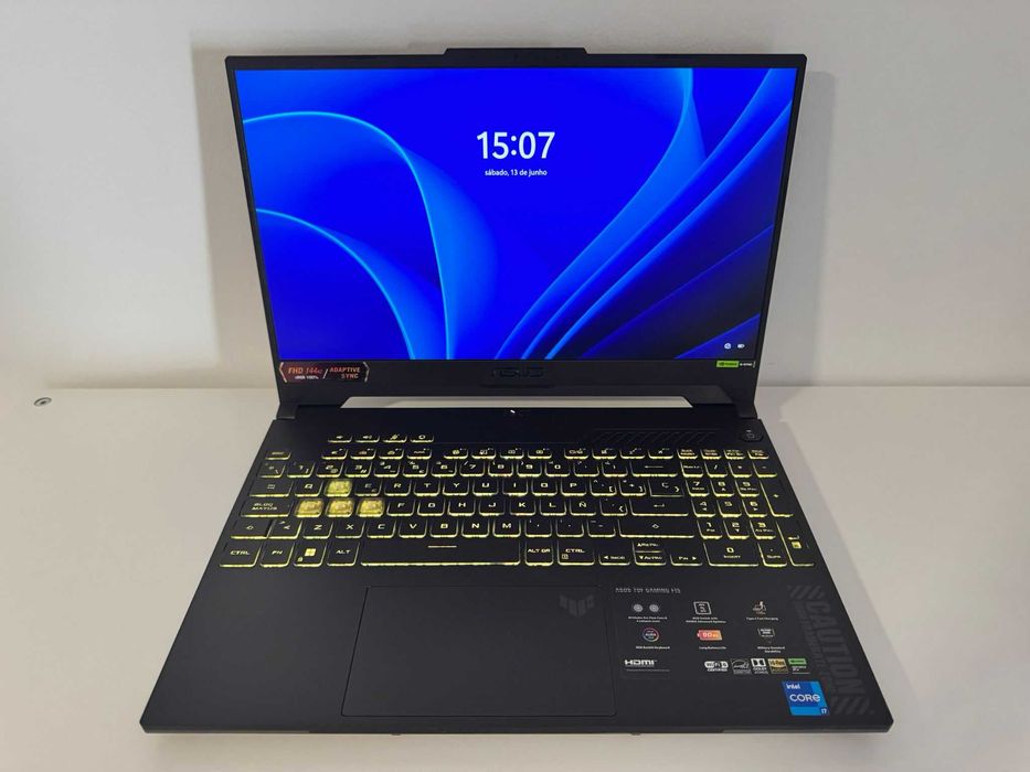 ASUS TUF Gaming F15 i7-12700H | RTX 4050 6GB | 16GB RAM | SSD 1TB