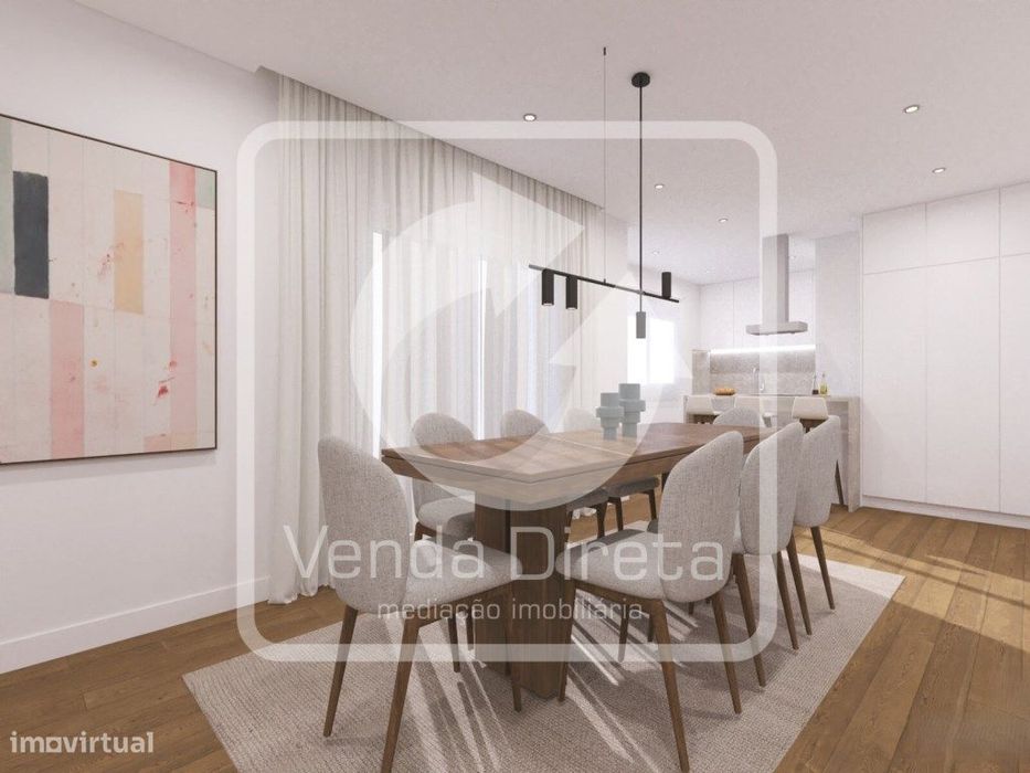 Apartamento T3+2 Duplex Novo com 228.5 m² | Varandas, Garagem e Exc...
