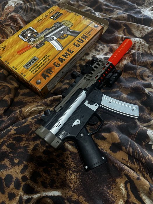 AR GAME GUN Дитячий ігровий автомат МР5К для гаджетів iPhone & android
