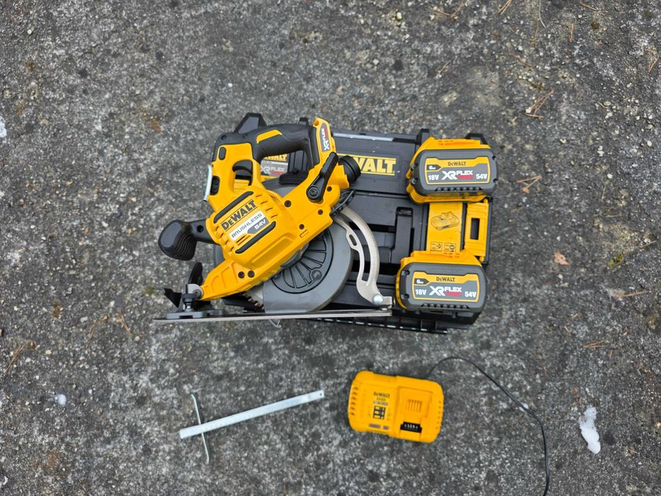 DEWALT DCS578 Pilarka tarczowa 54V 190mm  Zestaw 2x6Ah faktura
