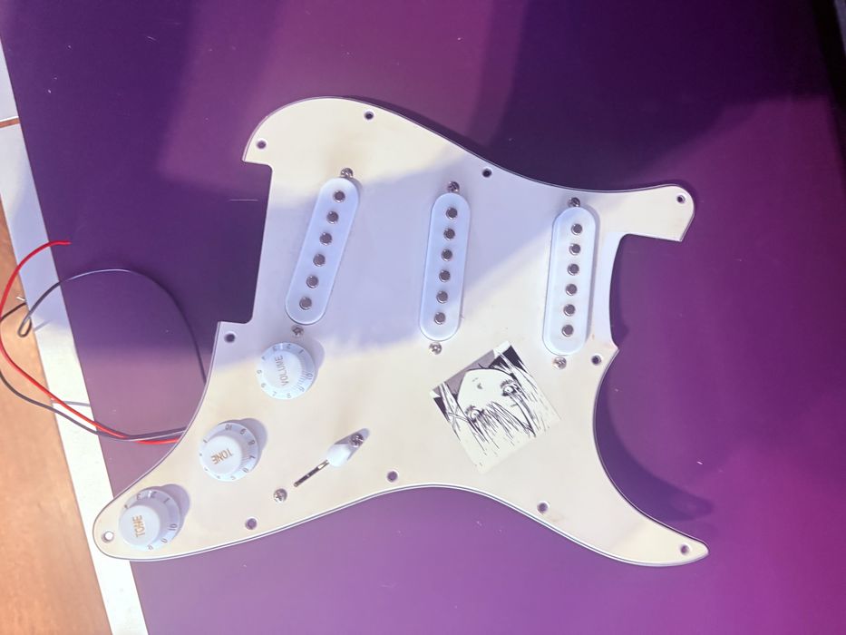 собранный пикгард от harley benton st-20