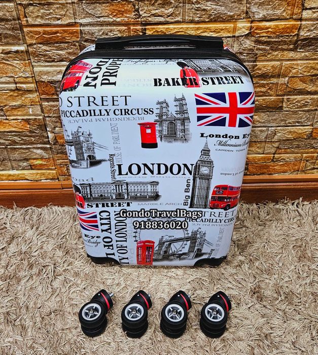 MALA CABINE 8 a 10Kg - NOVAS - Policarbonato - Com Trolley Viagem