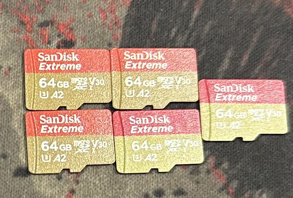 SD карта памʼяті SanDisk Extreme 64GB microSDXC A2 V30 (до 170 МБ/с)