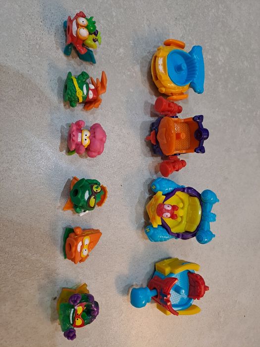 Super things,  Super zings, pojazdy, figurki