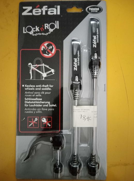Kit de fechos de rodas/selim