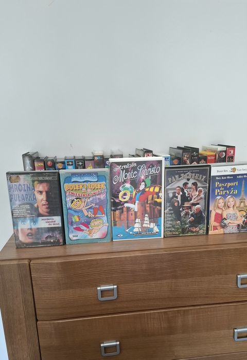 Kasety VHS, gratki dla kolekcjonera