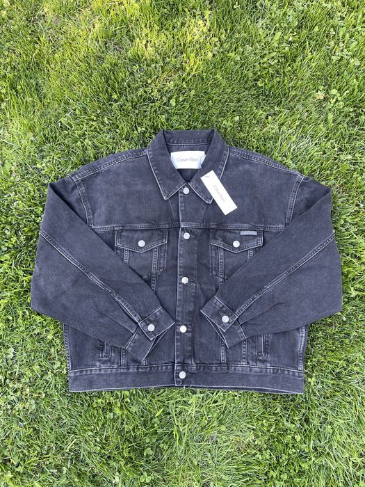 Calvin klein джинсовая куртка (ck denim jacket oversiz)c америки s,m,l