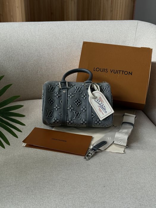 Сумка Louis Vuitton Speedy Bandoulière 25 Bag Denim Monogram