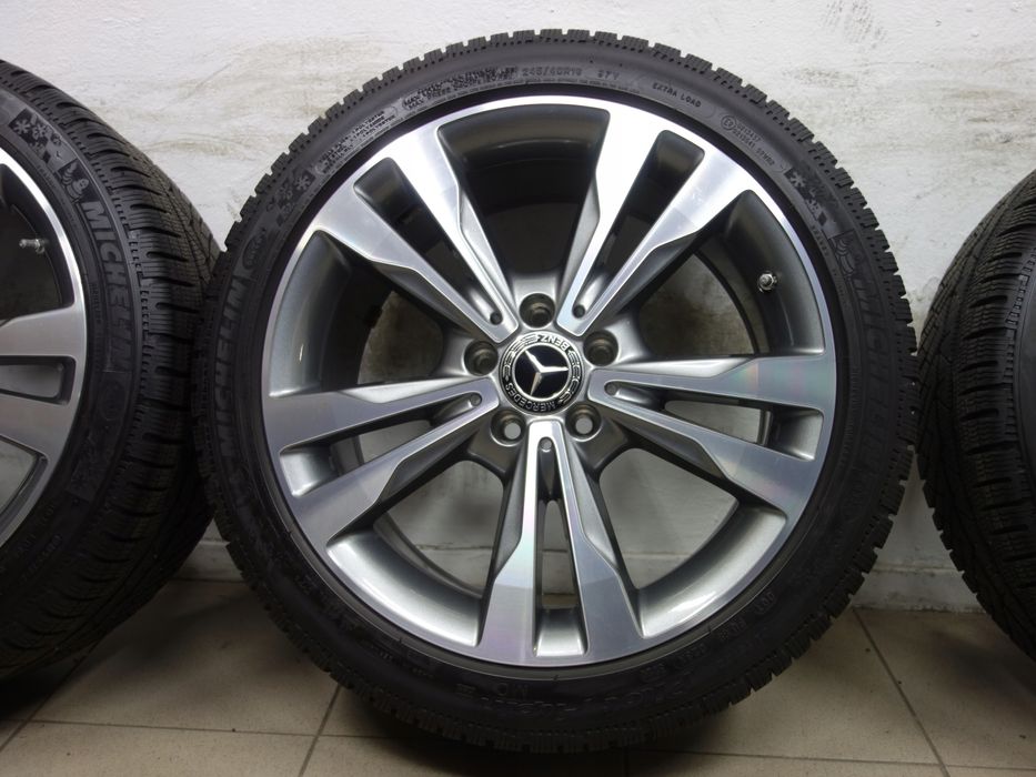 225/45R18 245/40R18 Koła zimowe Mercedes OE Michelin W206 W205 4x7mm