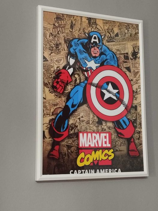 Conjunto 6 Quadros Marvel Banda Desenhada435685434129141765