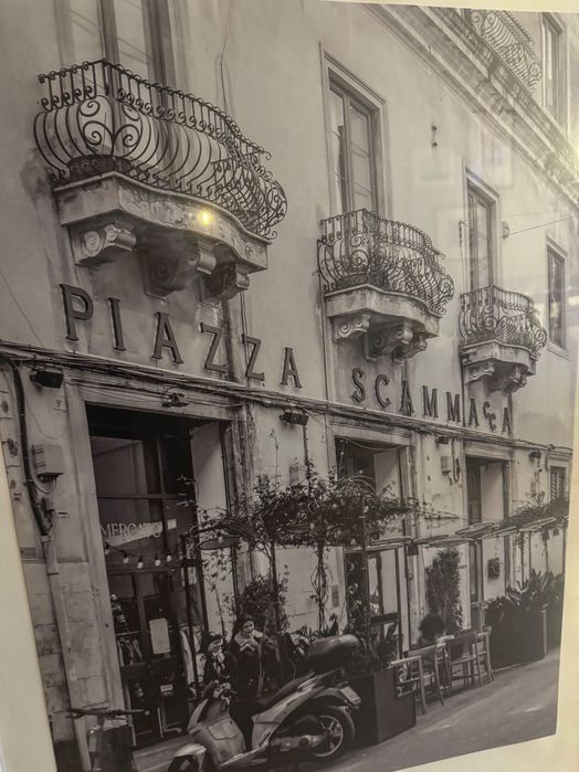 Obraz Włochy Katania duży, rama drewniana